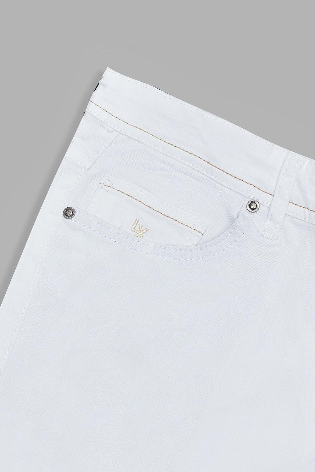 Джинсы мужские NJ-S-279 WHITE
