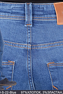 Джинсы мужские NJ-S-22-Blue