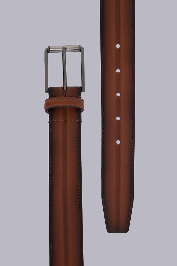Ремень мужской NR-EM12 brown
