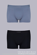 Боксеры муж. п/уп NNB-VB-M-1GREY-1BLACK