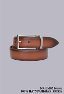 Ремень мужской NR-EM05 brown