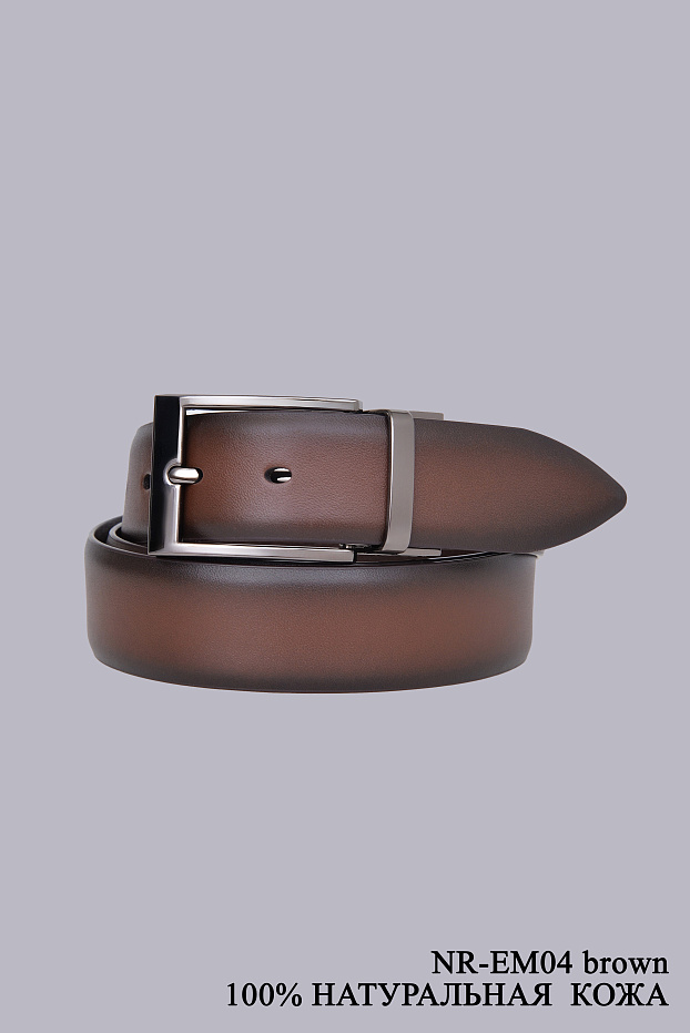 Ремень мужской NR-EM04 brown